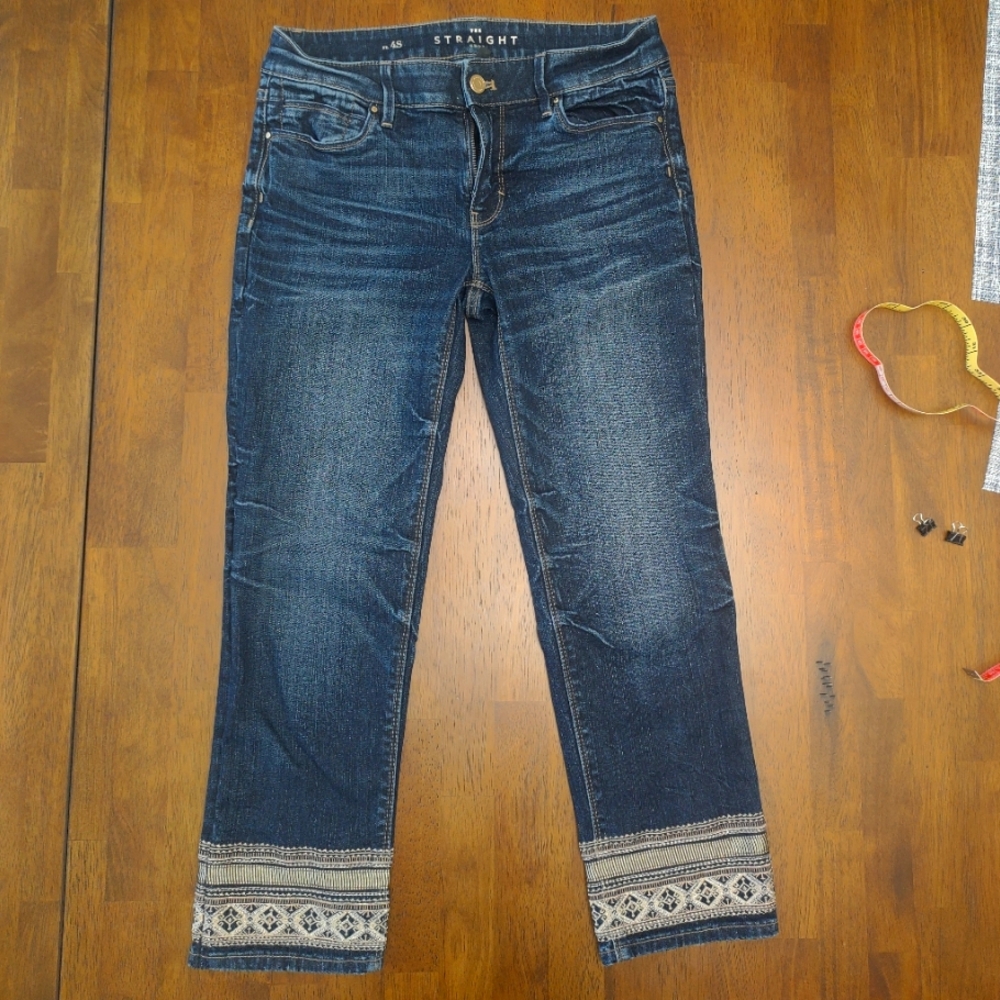 Crop jeans